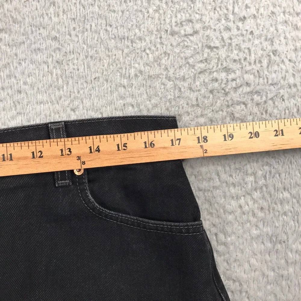 Levis 550 Jeans Women 16 MIS M Black High‎ Rise Tapered Relaxed Fit USA 90s Vtg